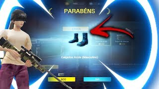 FREE FIRE: OPEN CASE E GANHEI ITENS RAROS ?