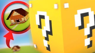 ГИГАНТСКИЙ ЛАКИ БЛОК В МАЙНКРАФТЕ! - МИР АЧИВОК #44