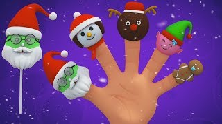 Рождественский Палец Семья | Дошкольные Песни | Christmas Finger Family | Preschool Songs