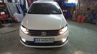 Ставим LED на Volkswagen Polo 2017, ошибок нет