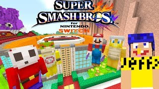 SUPER SMASH BROS SWITCH [NEW!] - Mario's Nintendo Land - (Minecraft Switch) [9]