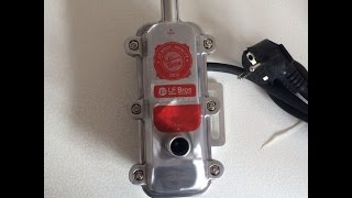 Установка подогревателя двигателя Лунфей на Мазда 3.