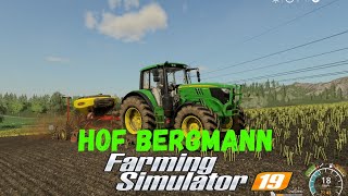 Farming Simulator 19 карта HOF BERGMANN развитие карьеры серия №2