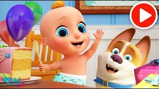 С днем рождения!  - Песенка для малышей - Давайте споем вместе!