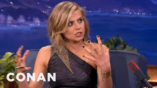 Eliza Coupe: The "Happy Endings" Set Is One Big Sex Party - CONAN on TBS