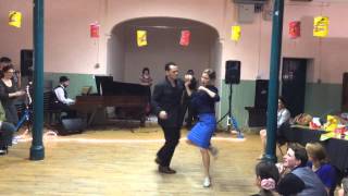 Edinburgh Balboa Weekend 2014 - Mickey Fortanasce & Kelly Arsenault