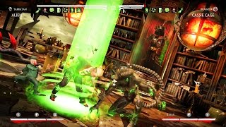 Mortal Kombat XL - Living Tower Watch Out Leprechauns  (St. Patrick's Day) with Alien