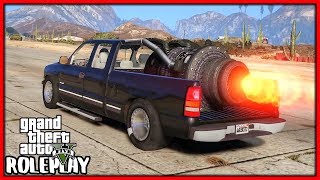 GTA 5 Roleplay - MEGA SIZE JET ENGINE POWER TRUCK | RedlineRP #742