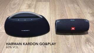 Jbl Xtreme  vs Harman Kardon Go&Play  round 2