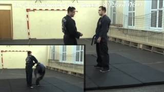 ч1-3 #выверт кисти внутрь хват сверху разноименной #Рукопашный бой #Обучение #броски руками