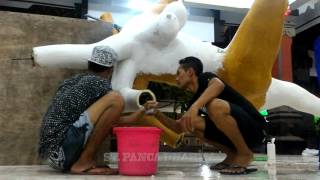 Proses Pembuatan Ogoh Ogoh 'Durgha Murti' Br. Tegal Buah, Padangsambian Klod, Denpasar Barat.