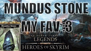 This is why I love Mundus Stone in my Warrior's Fury Deck