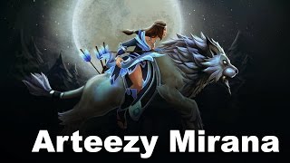 Arteezy Mirana 7500+ Ranked Dota 2