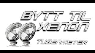 Guide: Hvordan montere xenon i Hella Comet 200