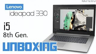 lenovo ideapad 330 i5 8th gen.with 2gb RADEON graphics|Unboxing &Review  by Rahulbnp