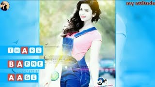 Girls Attitude vedio status || female version || Girls boys Attitude watsApp status || MA