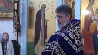 Слово перед исповедью отца Григория Григорьева 26 марта 2017 г.