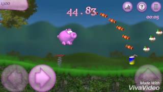 Let's play Piggly level 12 Sugar Rush Прохождение игры Поросёнок уровень 12 Сладкие гонки берем все