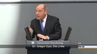 Ukraine: Gysi über Völkerrecht, Kosovo, Krim & Duckmäusertum [Info 119]