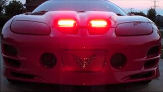 Trans Am Knight Rider LED Scanner Light Version 2.7 Scans