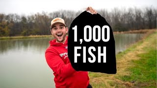 Stocking my Pond for the FIRST TIME!!!
