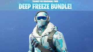 Fortnite Deep Freeze Bundle Preview