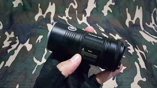 รีวิวไฟฉาย Nitecore TM06S 4000 Lumens  ** สั่ง pre-order เท่านั้น
