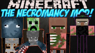 Создай свою армию мобов в Minecraft!Обзор мода Minecraft "The Necromancy"