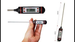 Электронный термометр для кухни, гриля, барбекю с aliexpress