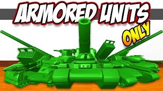 Home Wars Gameplay: ARMORED UNITS! CUSTOM BATTLES IN SANDBOX MODE - Let's Play Home Wars Gameplay