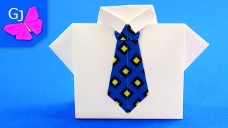 ПОДАРОК ДЛЯ ПАПЫ НА 23 Февраля ✰ РУБАШКА С ГАЛСТУКОМ