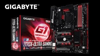 GIGABYTE 100 Series - Z170X-Ultra Gaming Motherboard Unboxing & Overview