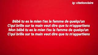 Dadju - Jaloux ( Instru + Paroles)