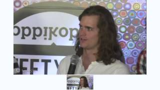 Kongos live back stage at Oppikoppi