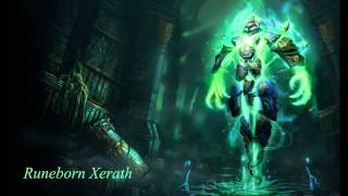 League of Legends - Xerath Voice and Skins [HD]