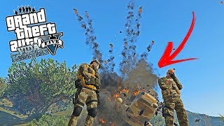 GTA V : VIDA DE MILITAR | CARGOBOB DESTRUÍDO EM TREINAMENTO MILITAR EP#24