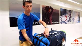 Tutorial Mochila Symbium 70+10 Quechua #Review