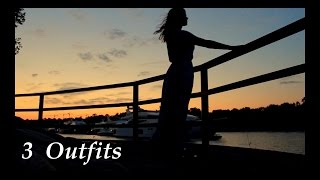 OUTFIT.  3 ПЛАТЬЯ.  НАРЯД