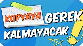 KOPYAYA GEREK KALMAYACAK