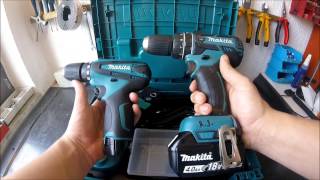 Makita Akkuschrauber DF330DWLE 10,8 V /Unboxing / FULL HD /Deutsch