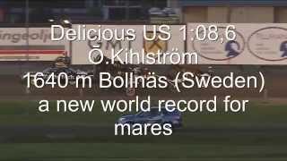 Delicious US 1:08,6_Ō Kihlström_a new world record for mares