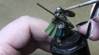 How to paint a Rohan Warrior from Lord of the Rings