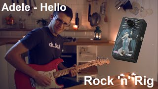 ADELE - Hello Guitar Cover | Korg Miku | FUNNY