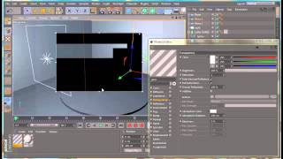 Создание текстуры стекла в Cinema 4d.