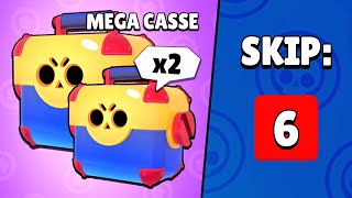 APRIAMO 2 MEGA CASSE... 6 SKIP AGAIN! - Brawl Stars