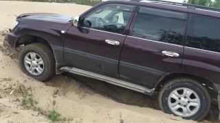 Проверка блокировки дифференциала Toyota Land Cruiser 105, Check diff lock Toyota Land Cruiser 105