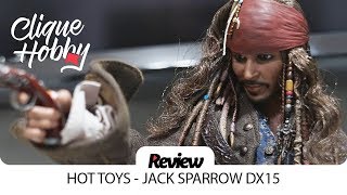 Review:JACK SPARROW 1/6 DX15 HOT TOYS - Piratas do Caribe Action Figure Boneco
