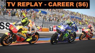 MotoGP 17 | CAREER RACE #110 | MotoGP | SPAIN | 18/18 | TV REPLAY | GAME