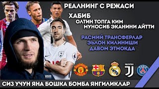 РЕАЛНИНГ С РЕЖАСИ ХАБИБ ОЛТИН ТУПГА КИМ МУНОСИБЛИГНИ АЙТТИ