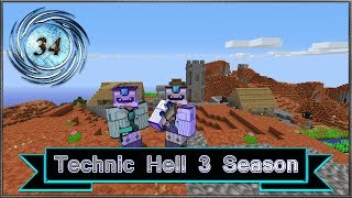 Minecraft Technic Hell [Season 3][Серия 34] "Крафт без перерыва!"